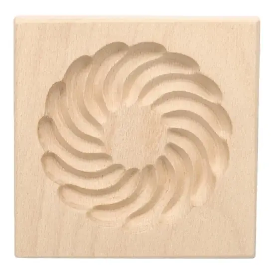 Unique Bargains Wooden 3D Carved Non-stick Vintage Baking Cookie Biscuit Mould image {22}