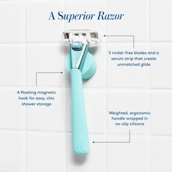 Athena 5-blade Women's Razor Kit image {4}