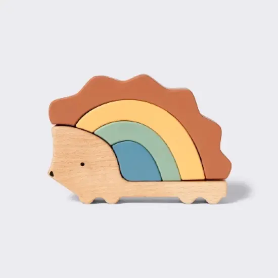 Silicone Toy - Hedgehog Stacker - Cloud Island&trade; image {4}