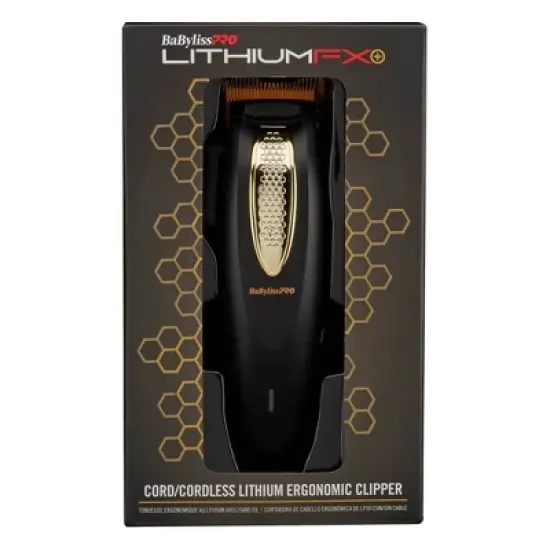 BaBylissPRO Cord/Cordless LithiumFX+ Ergonomic Clipper image {2}