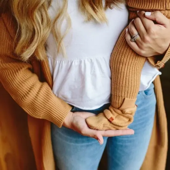 Goumikids Organic Cotton Knit Stay-On Boots image {1}