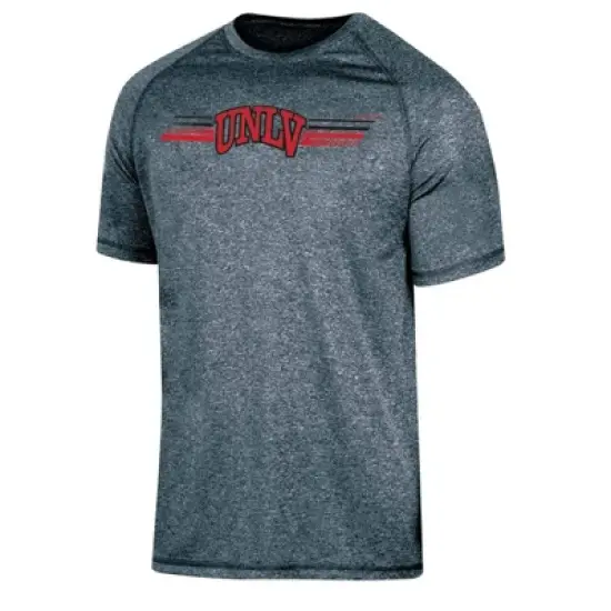 NCAA UNLV Rebels Men's Gray Poly T-Shirt image {3}