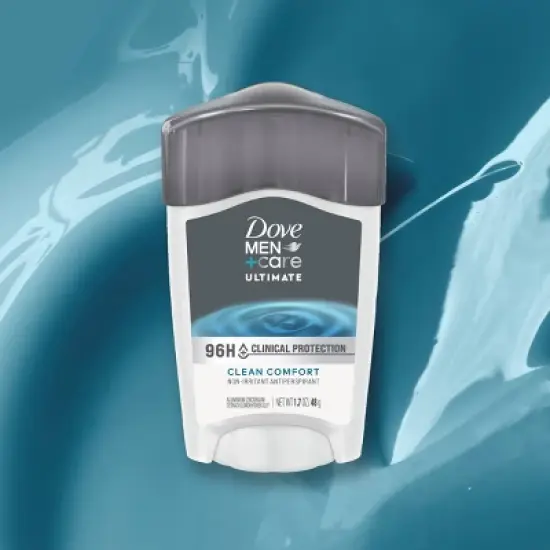 Dove Men+Care Ultimate 96-Hour Clinical Protection Solid Antiperspirant & Deodorant Stick - 1.7oz image {3}