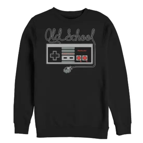 Men's Nintendo Old School NES Controller Sweatshirt image {2}