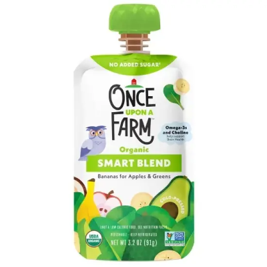 Once Upon a Farm Smart Blend Variety Pack - 12.8oz/4ct image {3}