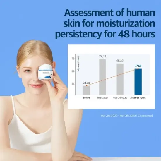 Round Lab Birch Juice Moisturizing Cream Korean Skincare for Long-Lasting Hydration and Skin Barrier Repair - 80ml image {4}