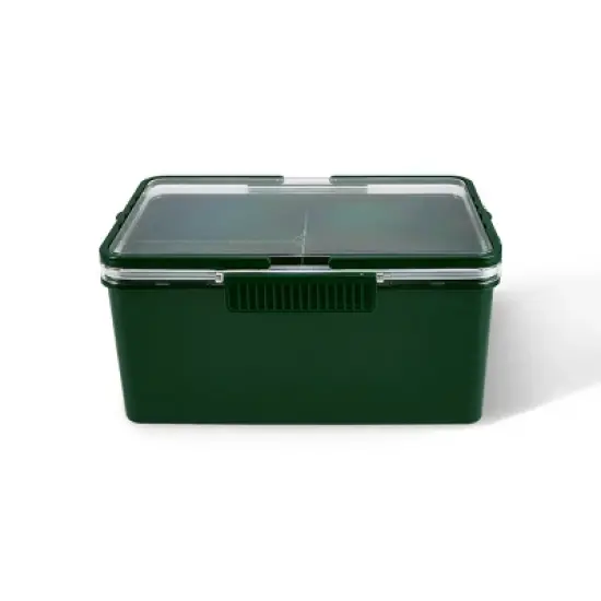 Food Storage with Lid Rectangle Green - Bullseye's Playground&trade; image {3}