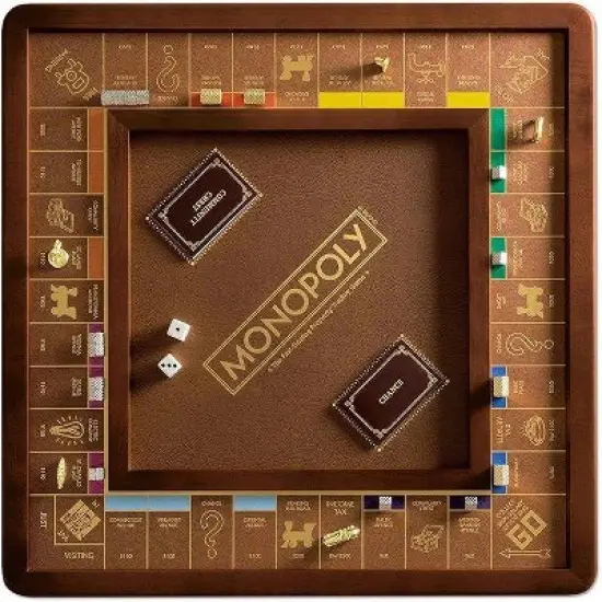 WS Game Company Monopoly Luxury Edition Board Game image {6}