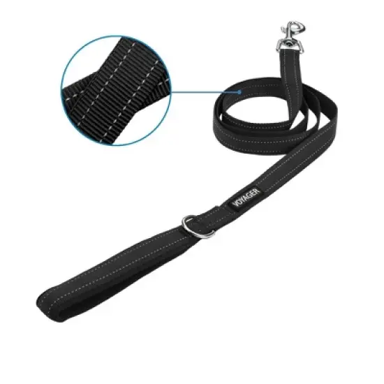 Voyager Step-In Flex All-Weather Adjustable Dog Harness & 5' Leash Set image {2}