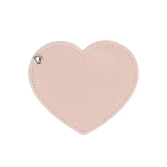 Unique Bargains Durable Rotating Heart Makeup Mirror 1 Pc image {8}