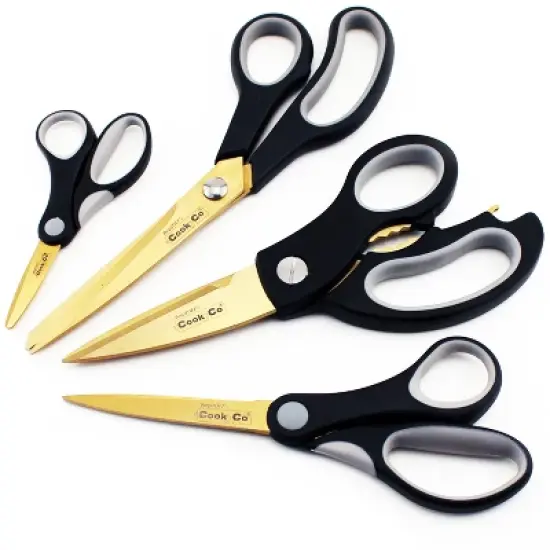 BergHOFF Studio 4Pc Gold Series Titanium Scissors Set image {3}