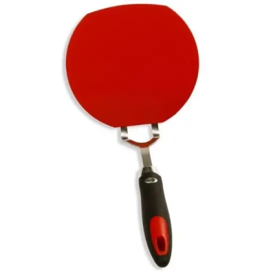 Norpro 13" Oversized Grip-EZ Stainless Steel / Nylon Flexible Spatula Turner image {1}