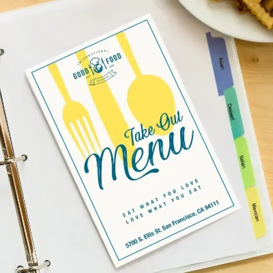 Avery Printable Greeting Cards, Half-Fold, 5.5" x 8.5", Matte White, 20 Blank Cards with Envelopes (3265) image {6}