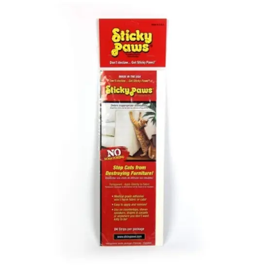 Sticky Paws Furniture Strips - (24 Strips) image {3}