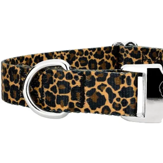 Country Brook Petz Premium Leopard Print Dog Collar image {3}