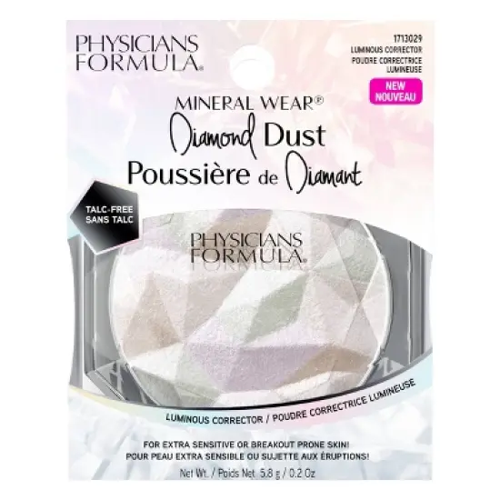 Physicians Formula Mineral Wear Diamond Dust - Corrector - 0.2oz image {7}