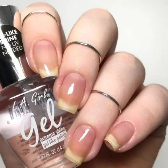L.A. Girl Gel Nail Polish - Clear - 0.47 fl oz image {2}