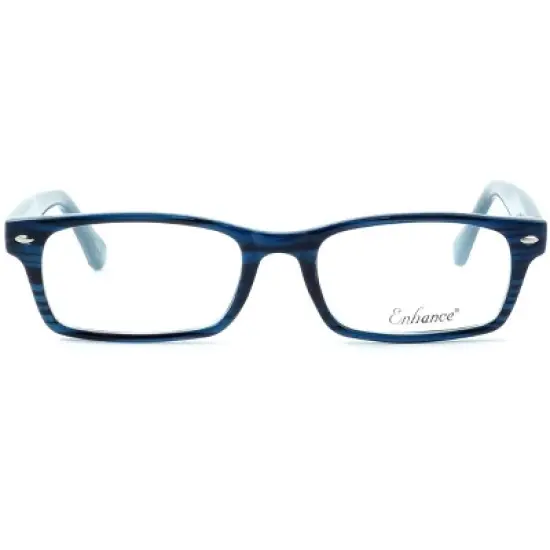 Enhance Optical Authentic Designer Reading Glasses 3903 Azure Blue Power Options image {5}