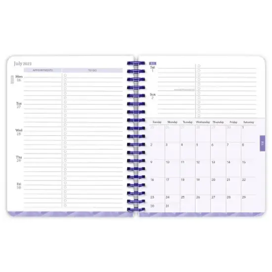 StarGifts 2023-2024 Desk Planner 7.125"x7.75" Floral Splendor image {2}