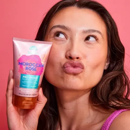 Tree Hut Moroccan Rose Pre-Shave Foaming Polish - 7oz image {5}