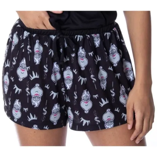 Disney Villains Women's Vixen Ursula Shirt and Shorts 2 Piece Pajama Set image {3}