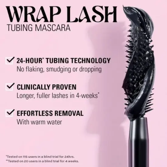 Makeup Revolution Wrap Lash Tubing Mascara - USA - 0.28oz image {5}