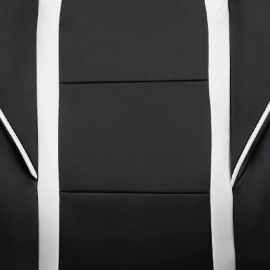 BlackArc Gaming Chair Outfitted With Footrest, Headrest, Lumbar Support Massage Pillow, Reclining Seat/Arms image {8}