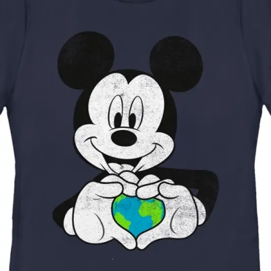 Women's Mickey & Friends Love the World T-Shirt image {1}