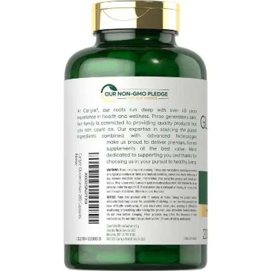 Carlyle Glucomannan 2400mg | 200 Capsules image {2}