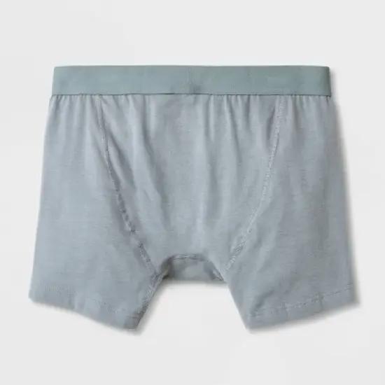 Men's Paper Boat Print Boxer Briefs 2pk - Goodfellow & Co&trade; Black image {2}