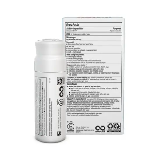 Icy Hot Max Pain Reliever No Mess Applicator with Lidocaine - 2.5oz image {1}