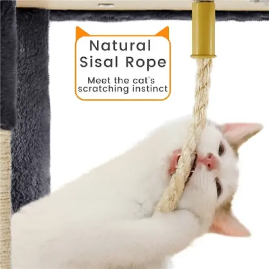 Yaheetech 72inch Multi Level Cat Tree Cat Tower image {7}