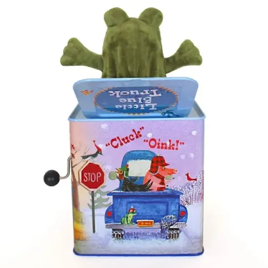 Yottoy Little Blue Truck Jack-in-the-Box image {4}
