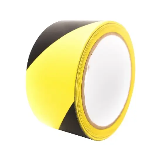 Bertech BERST series Safety Awareness Tape Black/Yellow (BERST-6BY) image {3}