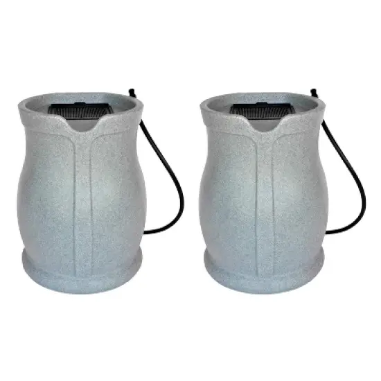 FCMP Outdoor Catalina 45 Gallon Water Outdoor Rain Catcher Barrel image {6}