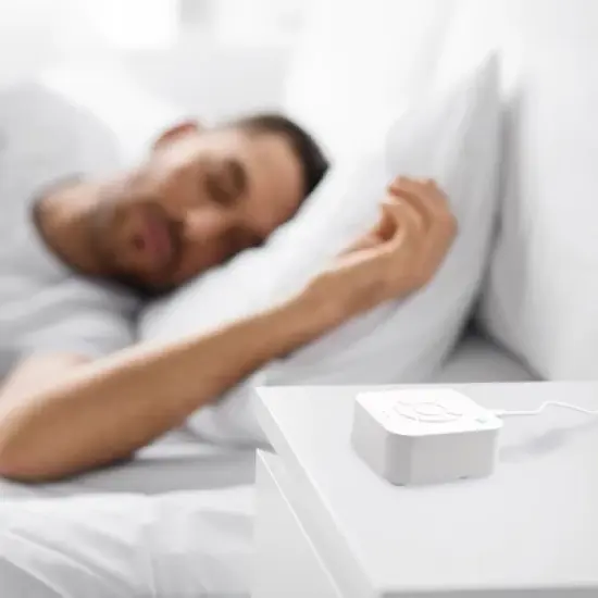 Link White Noise Sound Machine 9 Different Sounds Compact Great For Travel Timer image {2}