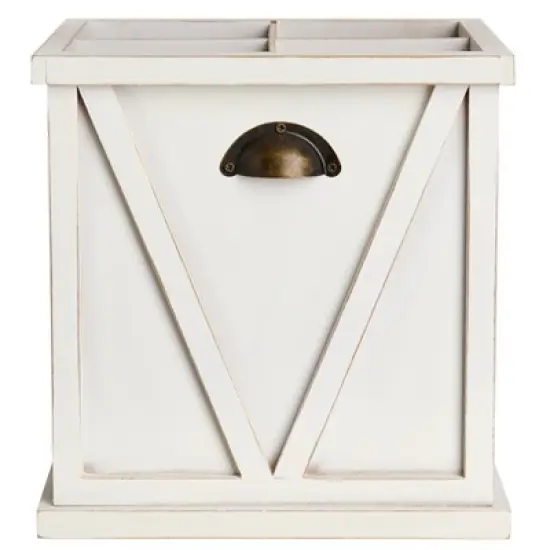 The Lakeside Collection Flatware and Napkin Holders - White image {1}