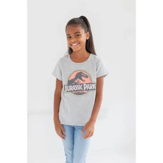 Jurassic World Jurassic World Dinosaur Girls 3 Pack T-Shirts Toddler to Big Kid  image {3}