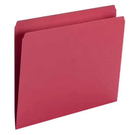 Smead File Folder, Straight Cut, Letter Size, 100 per Box image {13}