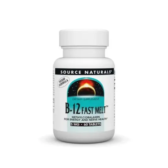 Methylcobalamin Fast Melt by Source Naturals, Inc.  -  60 Tablet image {3}