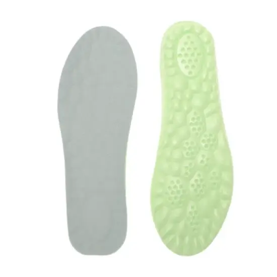 Unique Bargains 6D Height Increase Shoe Inserts Fit Shoe Green Gray 1 Pair image {20}