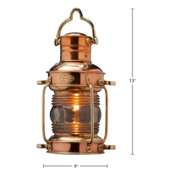 Kings County Tools Functional Hanging Oil Lamp image {2}