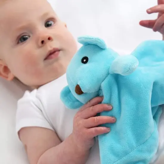 JumpOff Jo - 3-Piece Set, Swaddle Blanket, Security Bear, Monthly Photo Cards image {3}