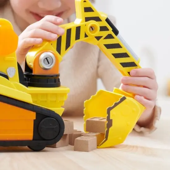 Rubble & Crew Rubble Deluxe Bulldozer Toy Vehicle image {2}