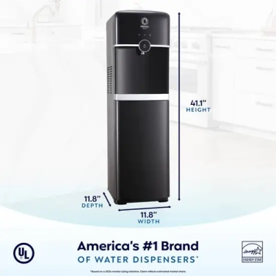 Primo Water Bottom Loading Pro Plus 3 Temp Water Dispenser with Smart Touch Technology: Freestanding 5 Gallon Hot & Cold Water Cooler Dispenser image {5}