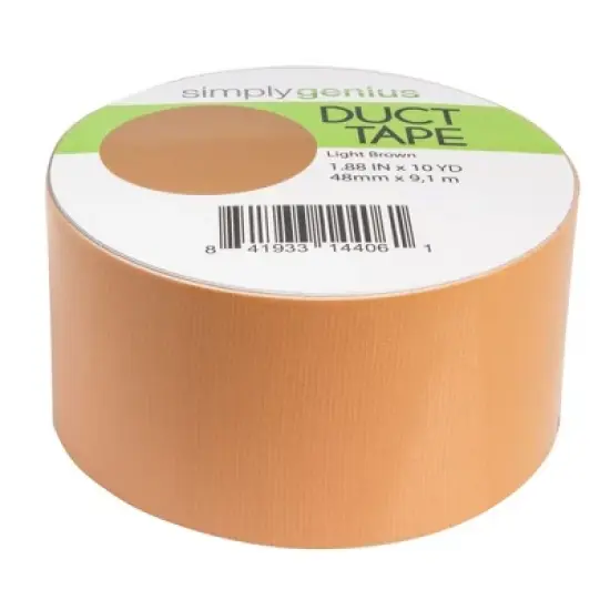 Bright Creations Art & Craft Duct Tape Heavy Duty, Colorful DIY Craft Supplies for Kids & Adults, 1.88" x 10 Yards (Light Brown) image {1}