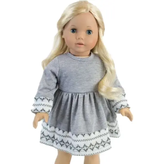 Sophia&rsquo;s Doll Dress, Leggings, Hat, and Scarf Set for 18" Dolls image {3}