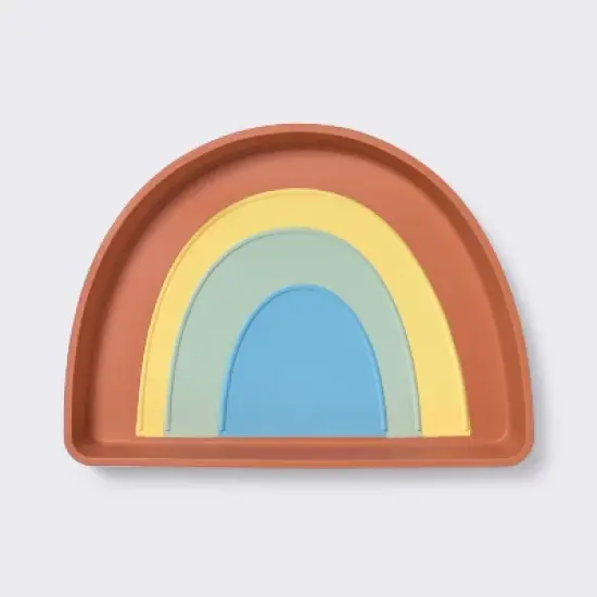 Silicone Dining Plate - Rainbow - Cloud Island&trade; image {3}