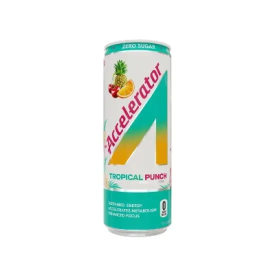 Accelerator Active Energy Tropical Punch Energy Drink - 12 fl oz Can image {5}