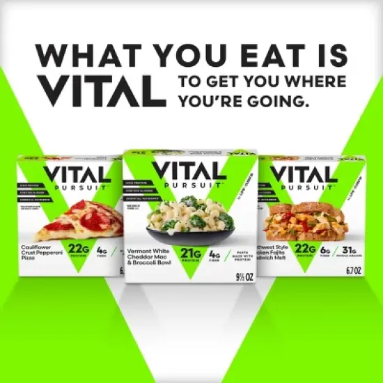 Vital Pursuit High Protein Spinach & Artichoke Chicken Sandwich Melt Frozen Meal - 7.1oz image {4}